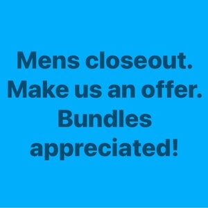 Men's pants Closeout Offer